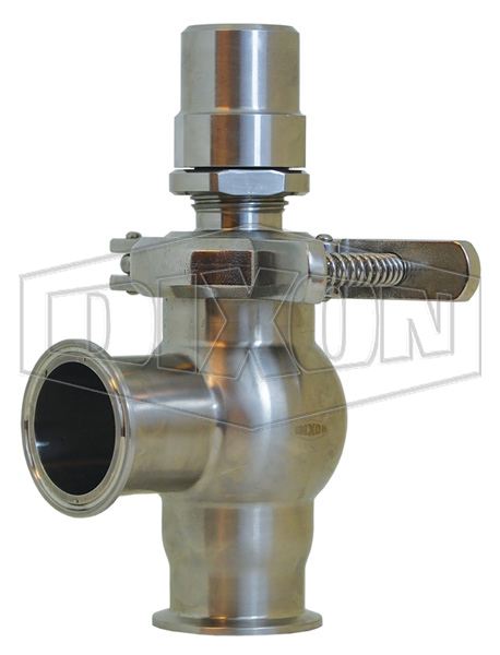 Dixon Sanitary Pressure Relief Valve L Style